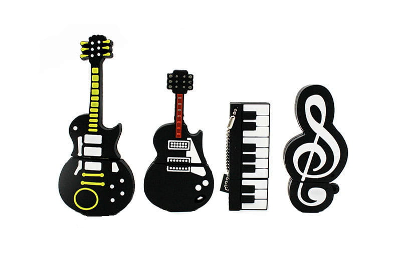 JASTER 8 Styles Musical Instruments Model Pendrive 4GB 8GB 16GB 32GB 64GB 128GB USB Flash Drive Violin Piano Guitar Memory Stick