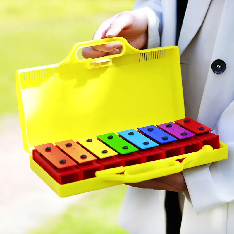 Children Colorful 8-Tone Xylophone Montessori Toy Early Education Musical Instrument Learning Percussion Music Toys For Children