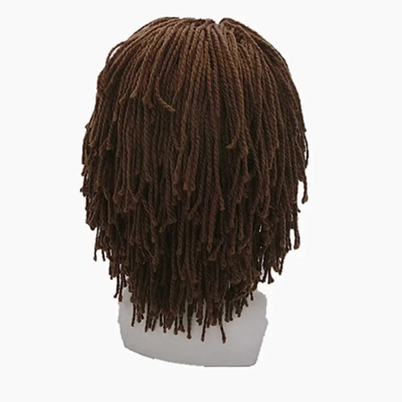 Rasta Wig Beanie Men’s Caps Hip Hop Cap Handmade Crochet Winter Warm Hat Gorro Halloween Xmas Birthday Gifts Funny Party Wig