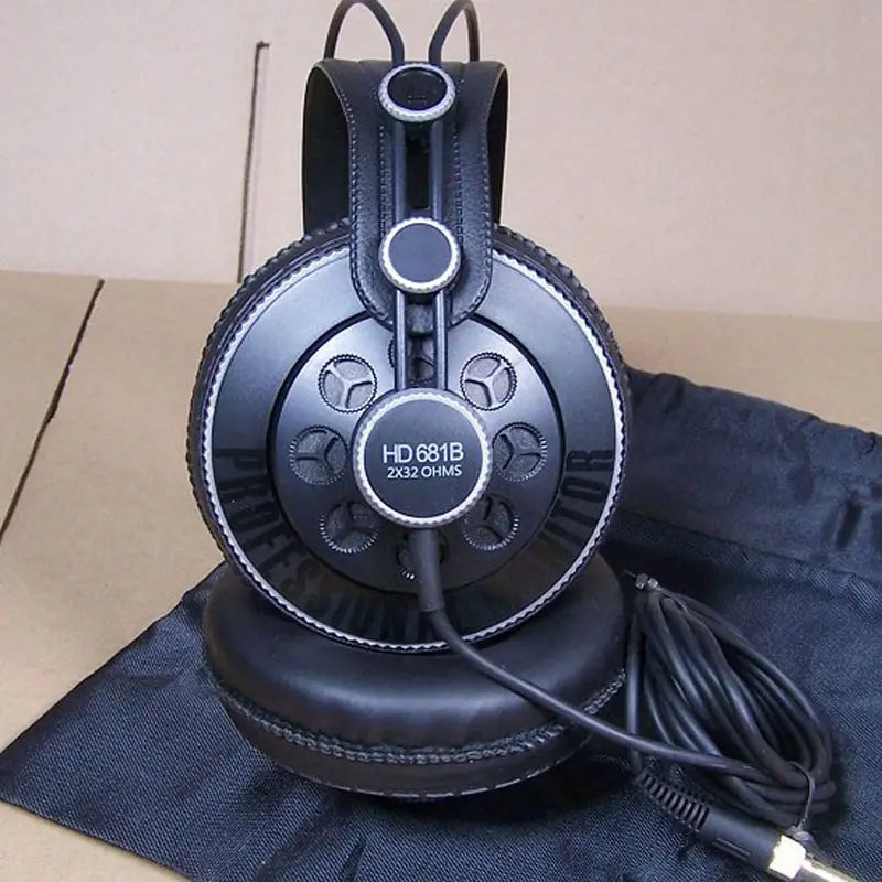 Professional Studio Headphone Superlux HD681B Semi-open Dynamic Stereo Monitoring Headset DJ Hifi Noise Cancelling Earphone