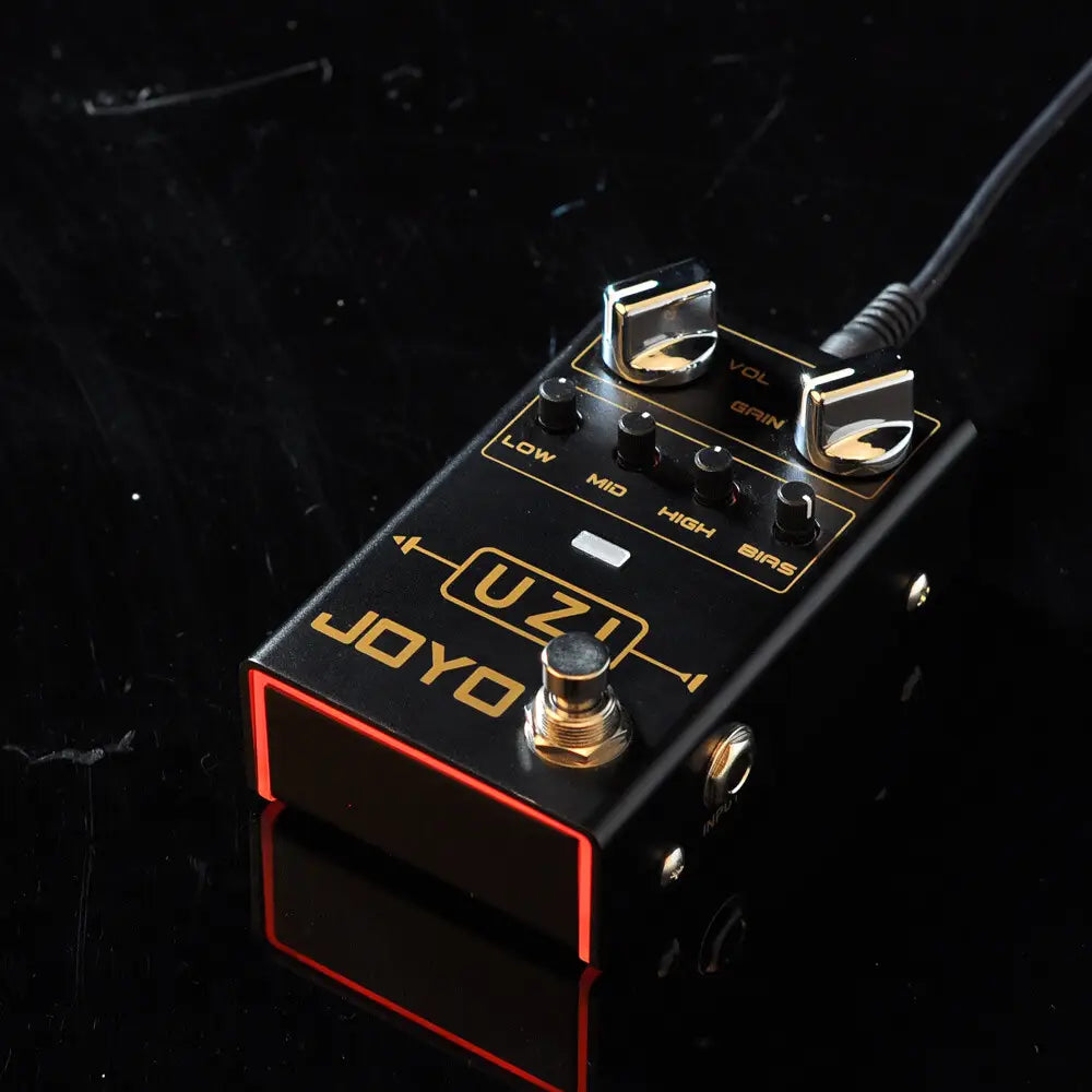 Joyo R-03 Uzi Distortion Electric Guitar Effects Pedals Processor Footswitch for Heavy Metal Music True Bypass Guitar Parts