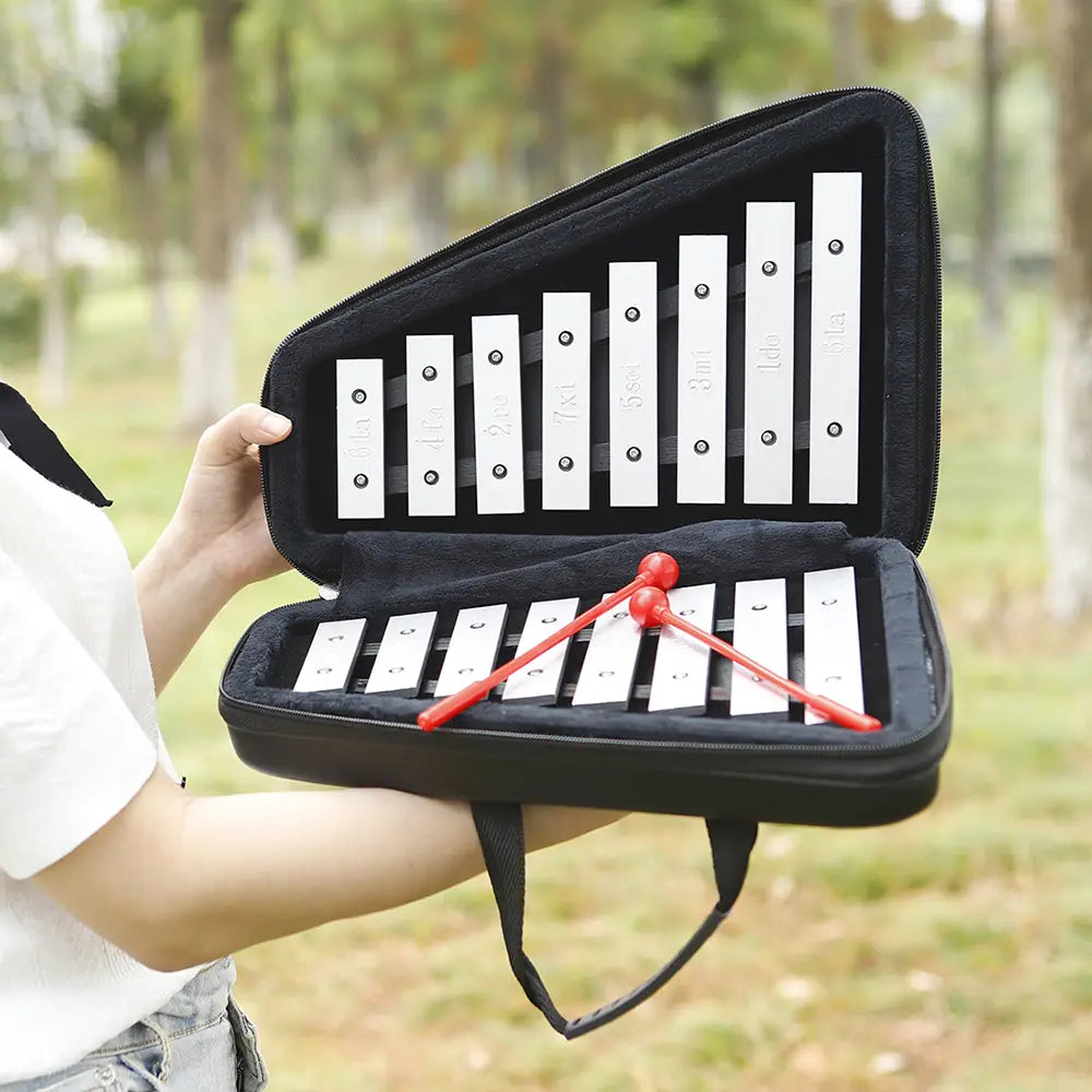 Music Instrument Toy Aluminum Piano Children’s Early Education Knock Piano Xylophone Percussion Funny Toys Gifts WIth Mallets