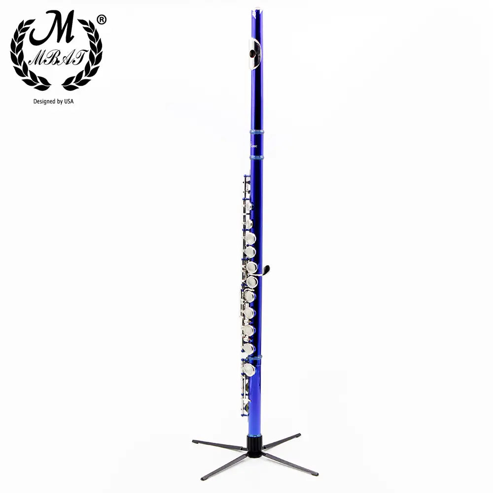 M MBAT Flute Stand Portable Base Collapsible Clarinet Stand Music Tools High Quality Woodwind Instrument Parts & Accessories