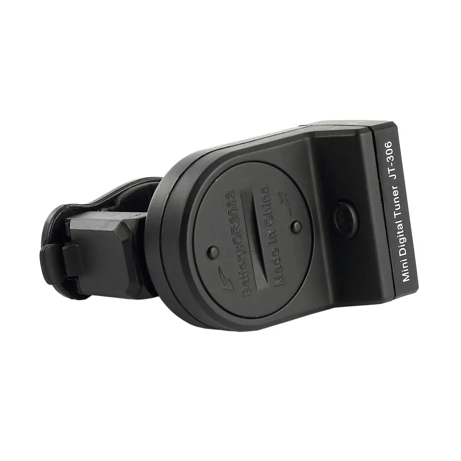 JT-306 Mini Guitar Tuner Digital LCD Clip On Tuner for Electric Acoustic Classic Guitar Chromatic Guitar Bass