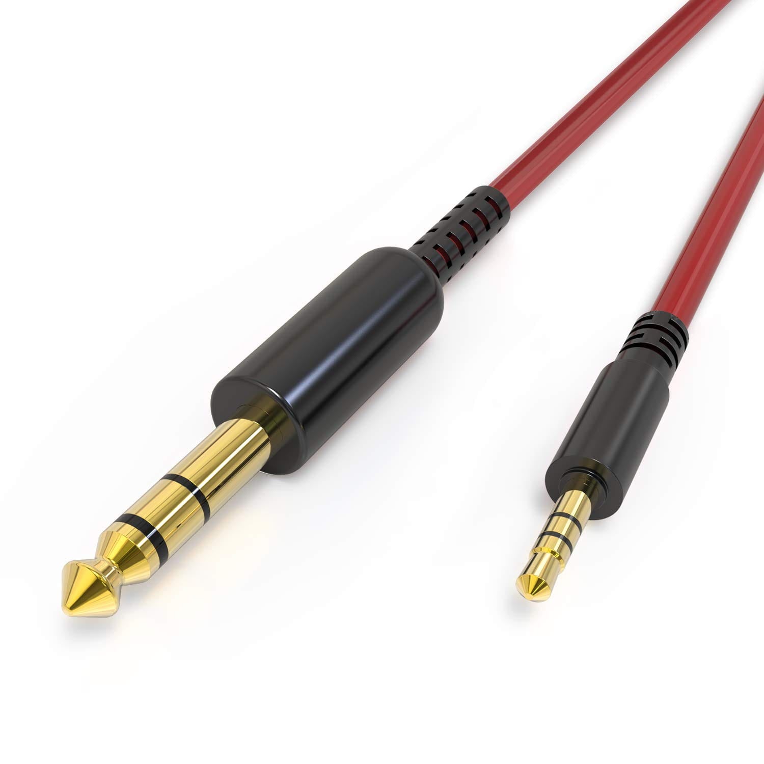 Oneodio Audio Cables 6.3mm to 3.5mm Aux Audio Cable for Studio DJ Headphone Headset for Guitar Music Player Mixer Phone Speaker