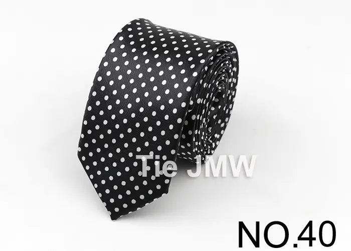 Classic Fashion Men’s Skinny Tie Colorful Musical Notes Printed Piano Guitar Polyester 5cm Width Necktie Party Gift Accessory
