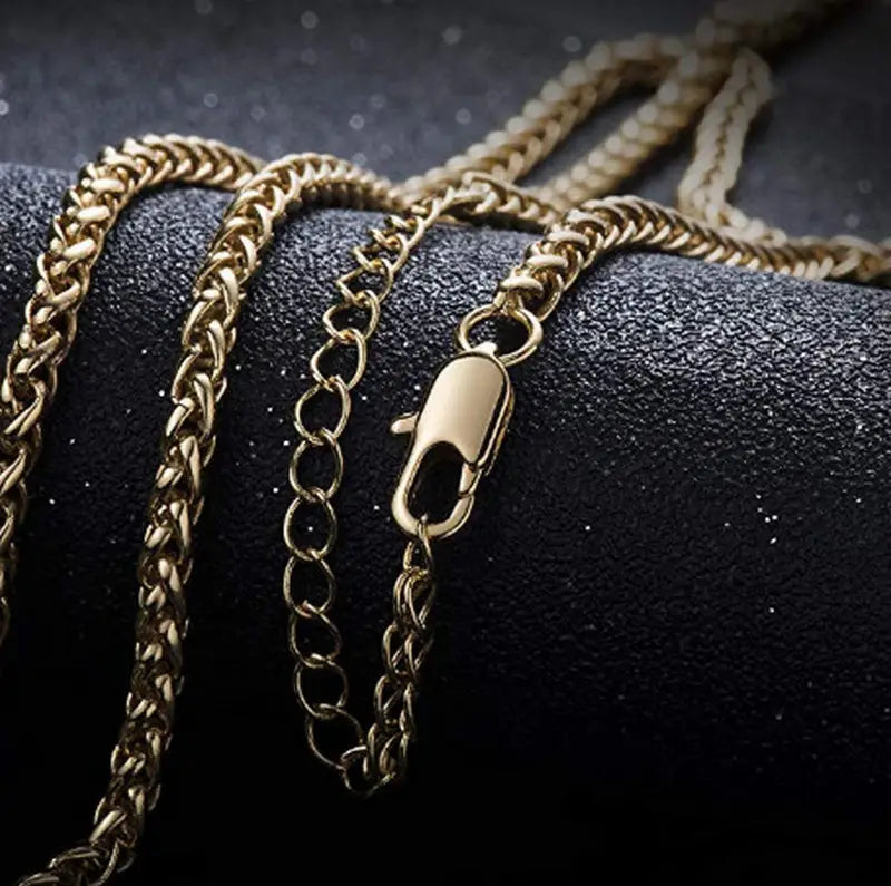 Hip Hop Jewelry Initial Letter Necklace Bubble Chain Necklace Iced