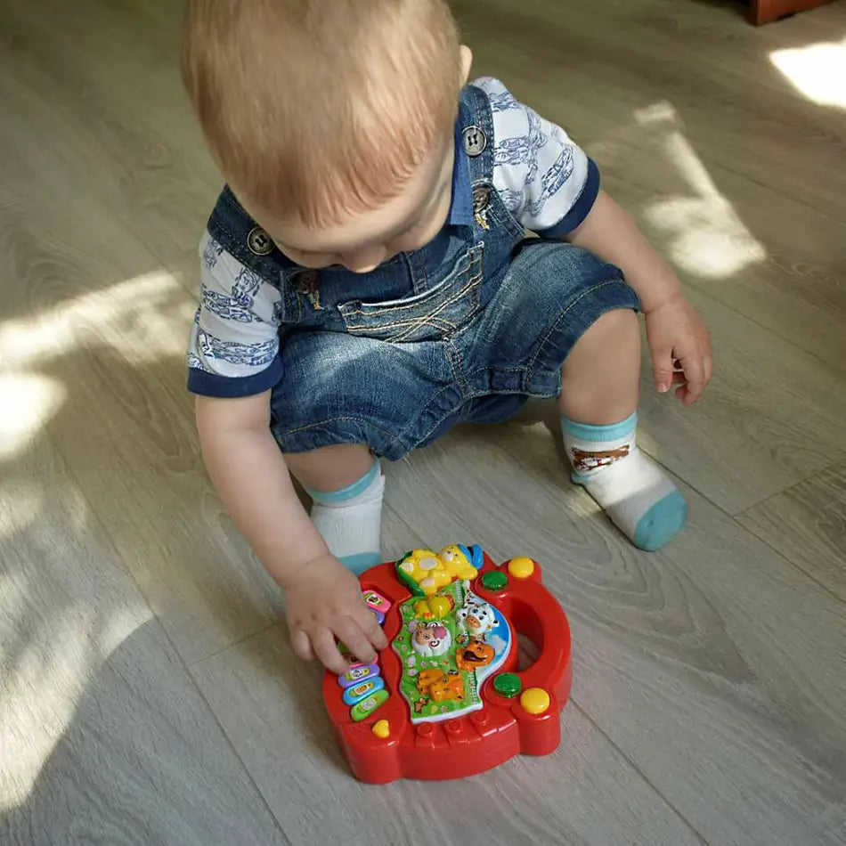 Baby Musical Toy with Animal Sound Kids Piano Keyboard Electric Flashing Music Instrument Early Educational Toys for Children