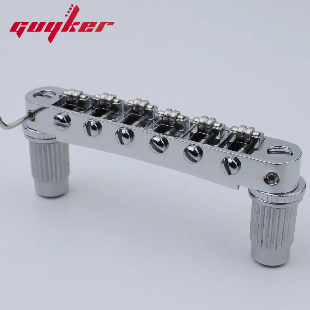 Guyker Tune-O-Matic Roller Saddle Guitar Bridge For LP SG 6 String Guitars Electric Guitar