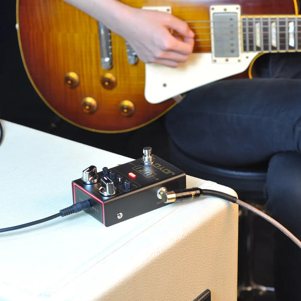 Joyo R-03 Uzi Distortion Electric Guitar Effects Pedals Processor Footswitch for Heavy Metal Music True Bypass Guitar Parts
