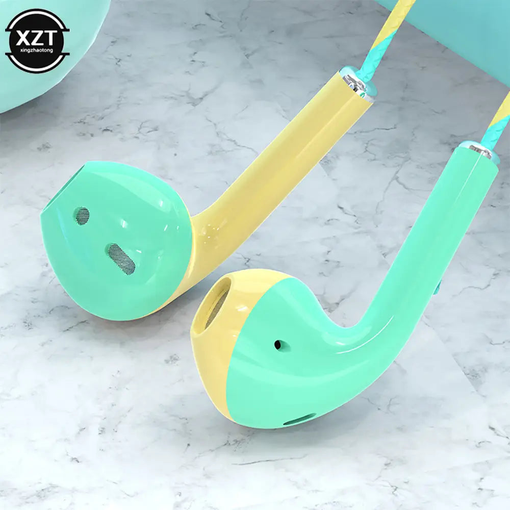 U24 Wire Stereo Earphone 3.5MM IN-Ear Headphone Running Music Game Earphone Noise Cancel For Mobile Phone PC PAD Laptop With Mic
