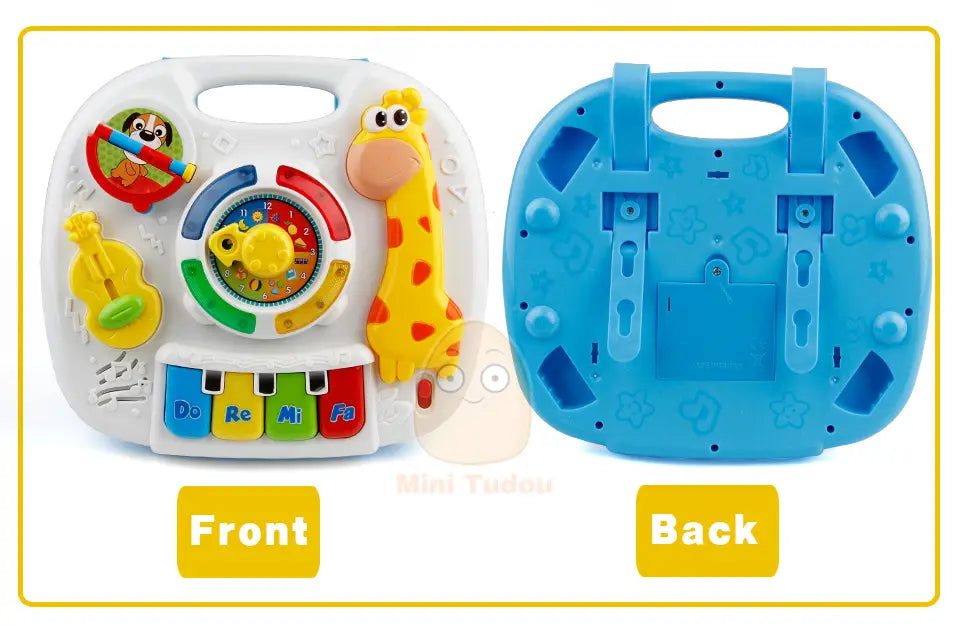 Music Table Baby Toys Learning Machine Educational Toy Music Learning Table Toy Musical Instrument for Toddler 6 months+