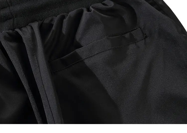 2025 Hip Hop Cargo Pants Pockets Men Streetwear Harajuku Joggers Pants HipHop Swag Ribbion Harem Pants Fashion Casual Trousers