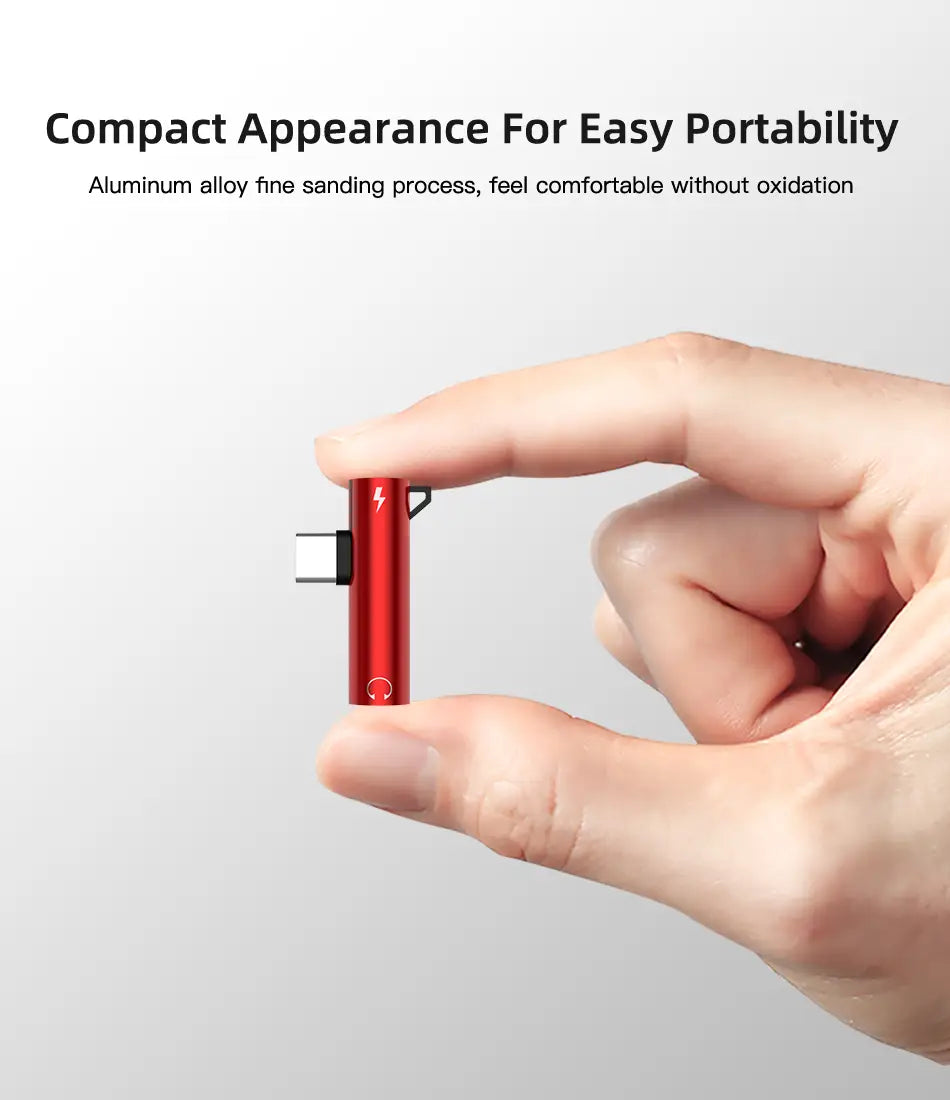 2 IN 1 Audio Headphone Charging Dual Adapter Splitter For iPhone XR XS X 7 8 11 11Pro For 3.5mm Jack to Earphone AUX Cable
