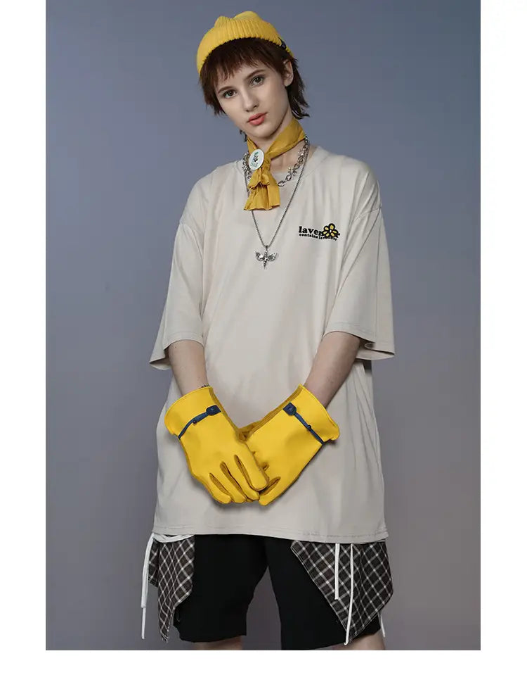 2025 Men Hip Hop T Shirt Streetwear Harajuku Floral T-Shirt Oversize Summer Short Sleeve Tshirt Loose Cotton Tops Tees HipHop