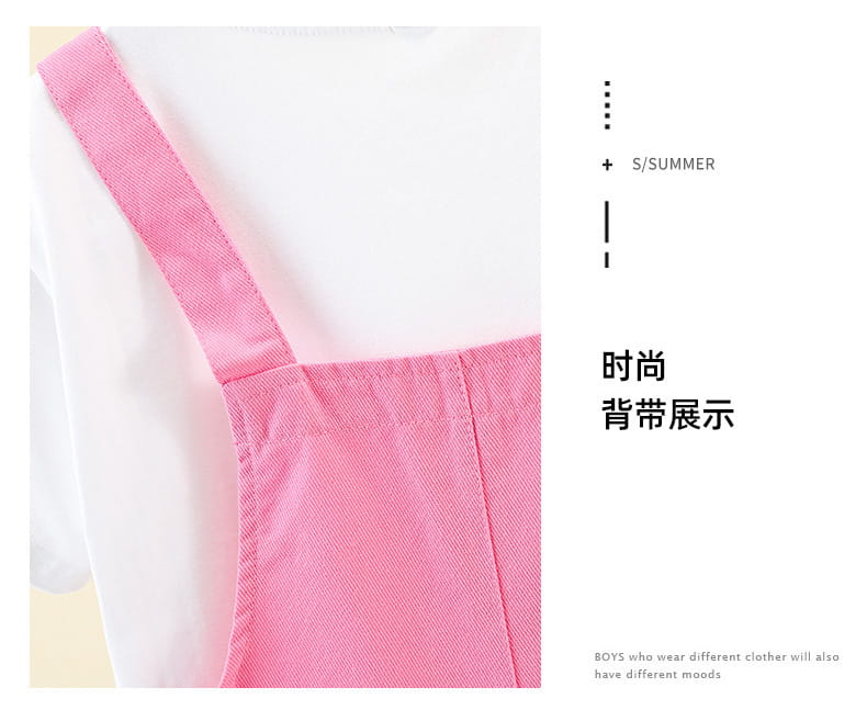 Hip Hop Children Solid Overalls Suspender Shorts Girls Dungaree Kids Candy Color Short Jumpsuit Romper Boys Streetwear Trousers
