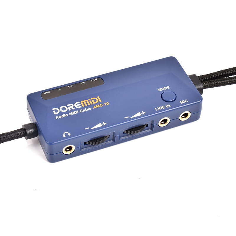 DOREMiDi Audio MIDI Cable USB AMC-10 Converter That Has Both Sound Card and MIDI Functions
