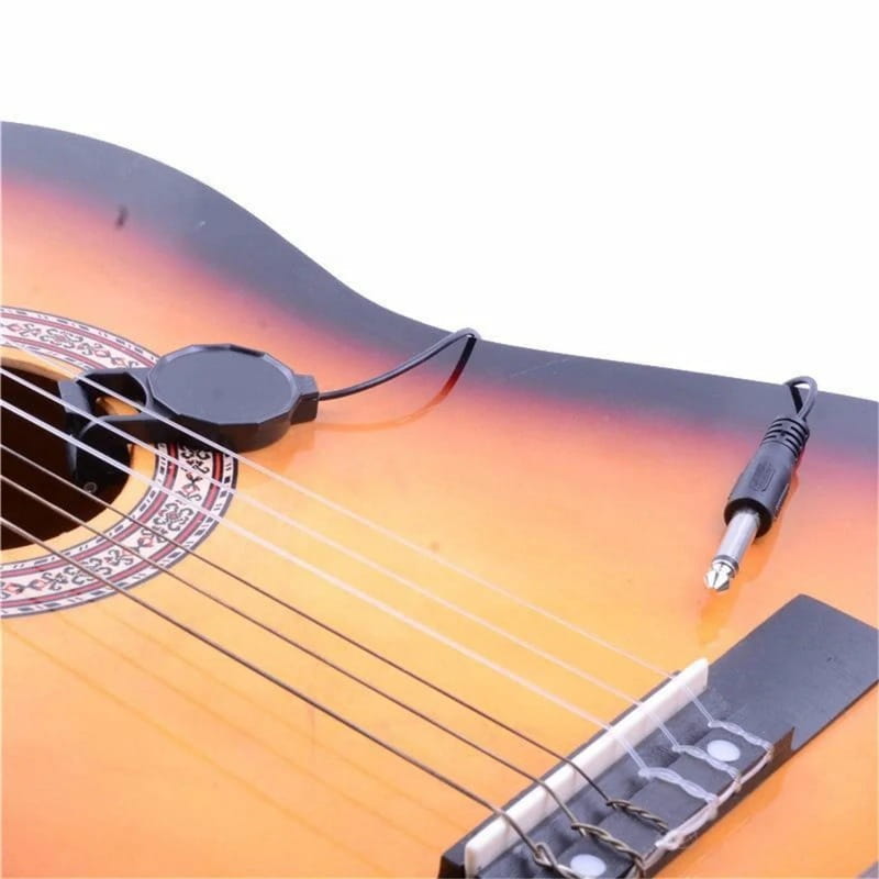 Length 3M Audio Jack Clip on Pickup for Acoustic Guitar\Mandolin\Bouzouki\Violin\Banjo\Ukulele Sound Pickup Transducer Guitars