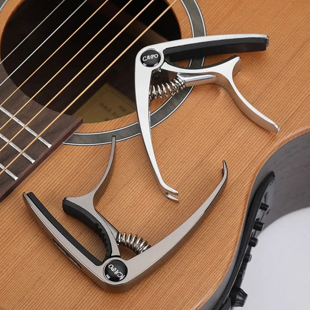 Guitar Capo Metal Aluminum Alloy Guitar Tuner Clamp Professional Key Trigger Capo for Acoustic Electric Musical Instruments