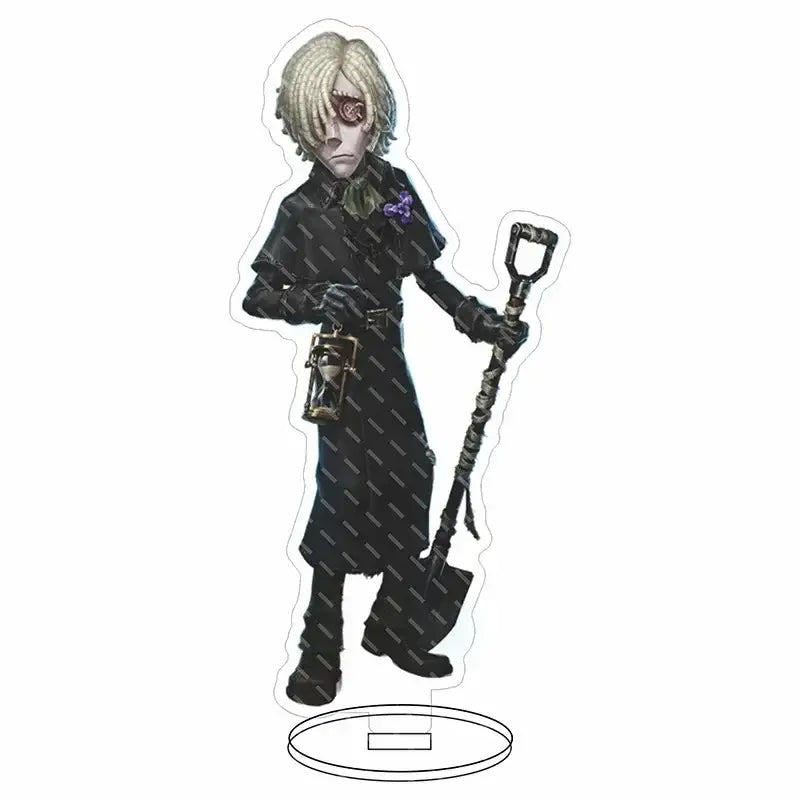 Hip Hop Anime Identity V DIY Stand Acrylic Game Figure Lucky Guy Reznik Emma Woods Helena Adams Model Plate Desk Decor Toy Doll
