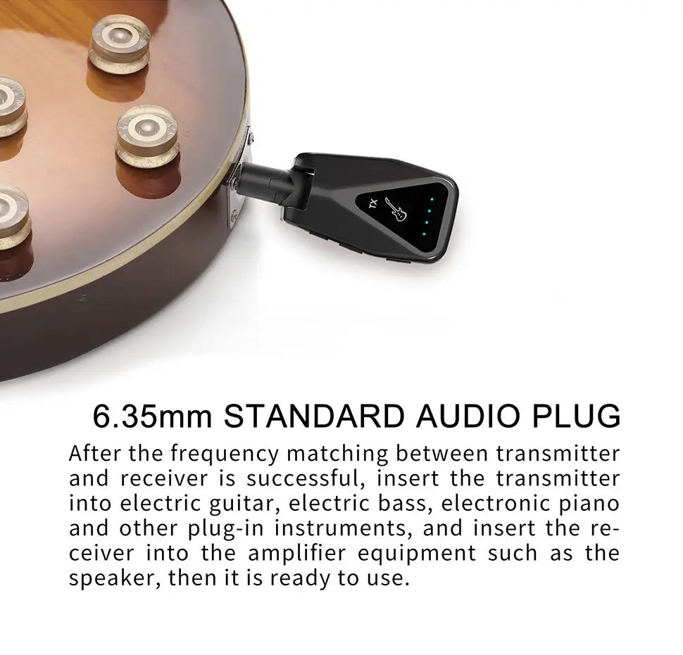 Hot Music Production Equipment Studio UHF Wireless Microphone With Rechargeable Wireless Mic Set Guitar Transmitter