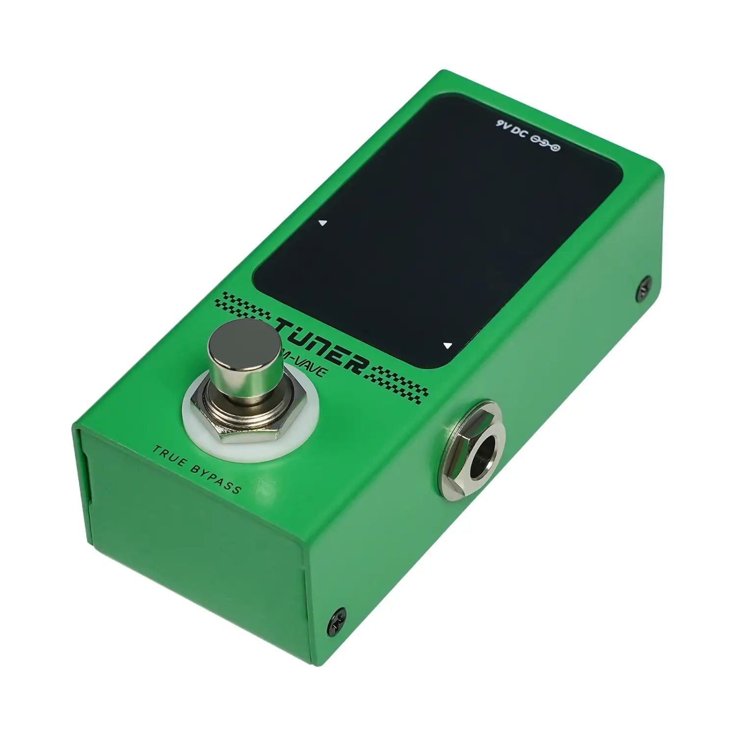 M-VAVE Guitar Effects Pedal Tuner with True-Bypass High Precision Tuning System HD Display Auto Mute Output Guitar Accessories