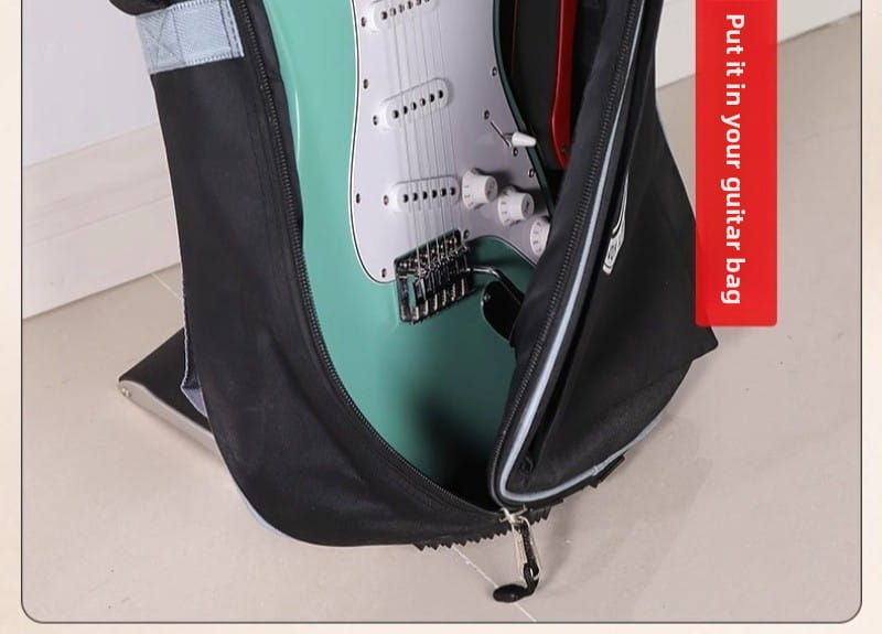 Aluminum Alloy Electric Guitar Practice Stand Portable Piano Practice Stand Adjustable Anti-slip Musical Instrument Accessories