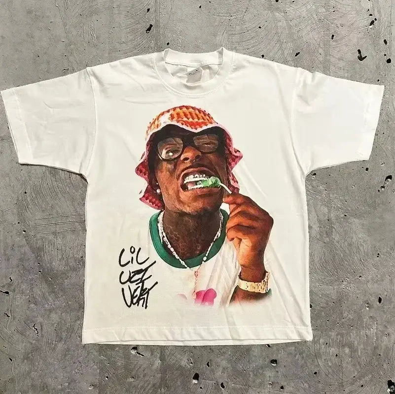 Rapper Frank Retro Graphic T Shirt Men’s Hip Hop Ocean Album Clothing T-Shirts Y2k Unisex Blond Fashion Oversized Cotton T-shirt