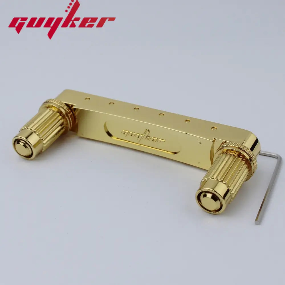 Guyker Tune-O-Matic Roller Saddle Guitar Bridge For LP SG 6 String Guitars Electric Guitar