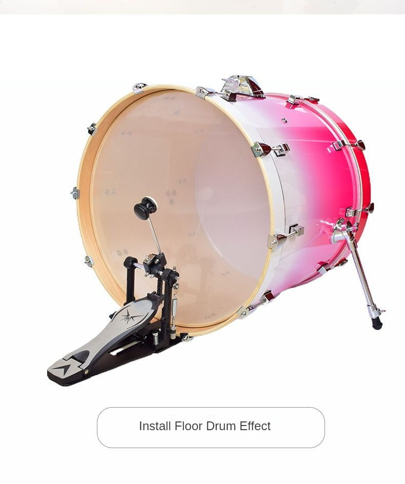 Stand Drum Single Step Hammer Aluminium Alloy Drum Practice Pad Metal Professional Musical Instruments Percussion Accessories