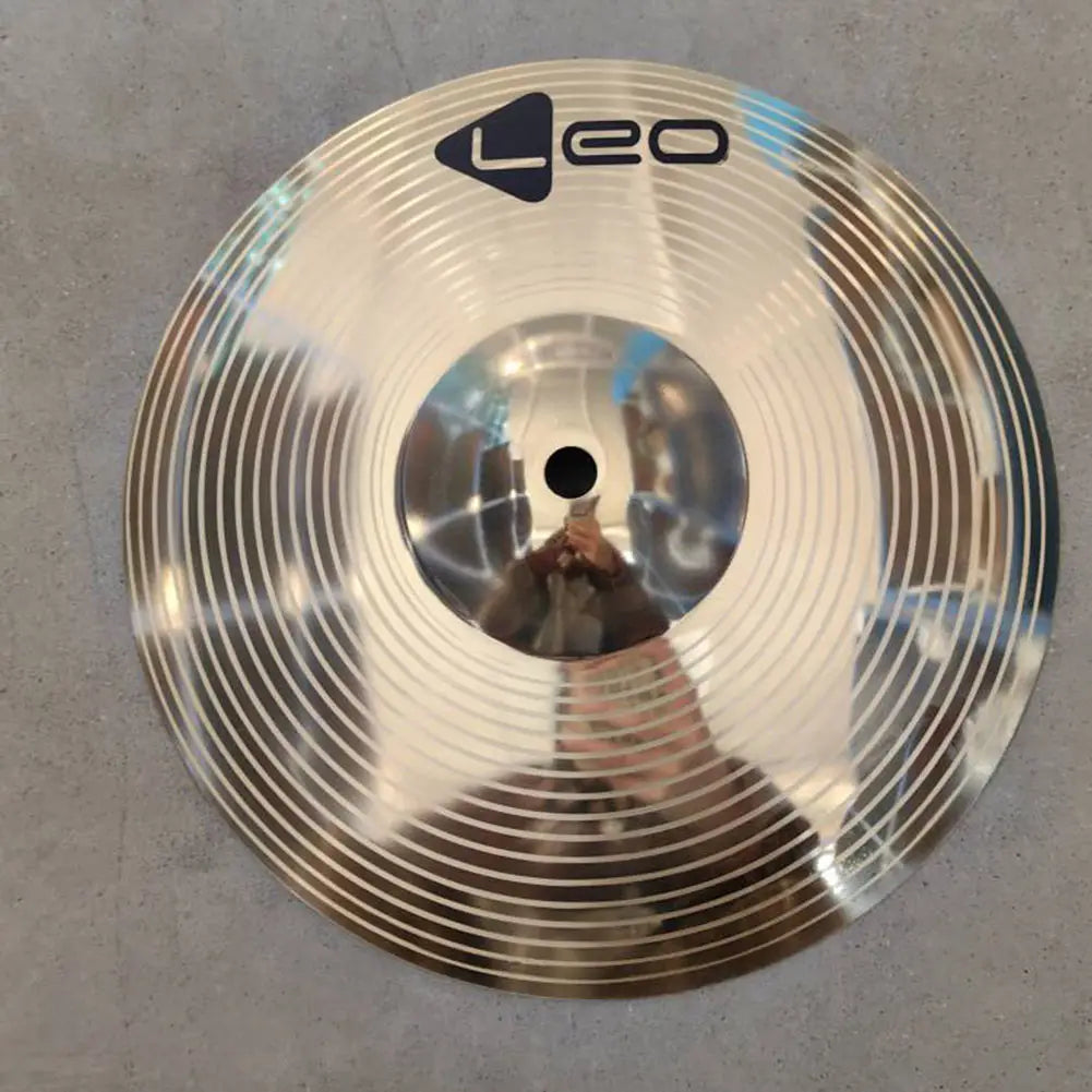 8 10 Inch Drum Brass Cymbals Percussion Splash Crash Hi-Hat For Jazz Drum Crash Cymbal Musical Instrument Parts Drum Cymbal