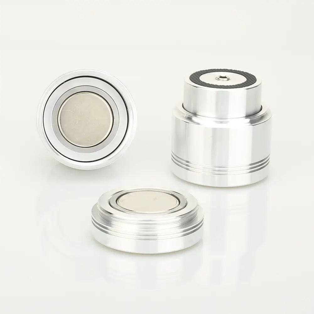Aluminum Alloy Maglev Float Speaker Stand Spikes Discs Base Foot Support for Amplifier Turntable CD Player Computer DAC