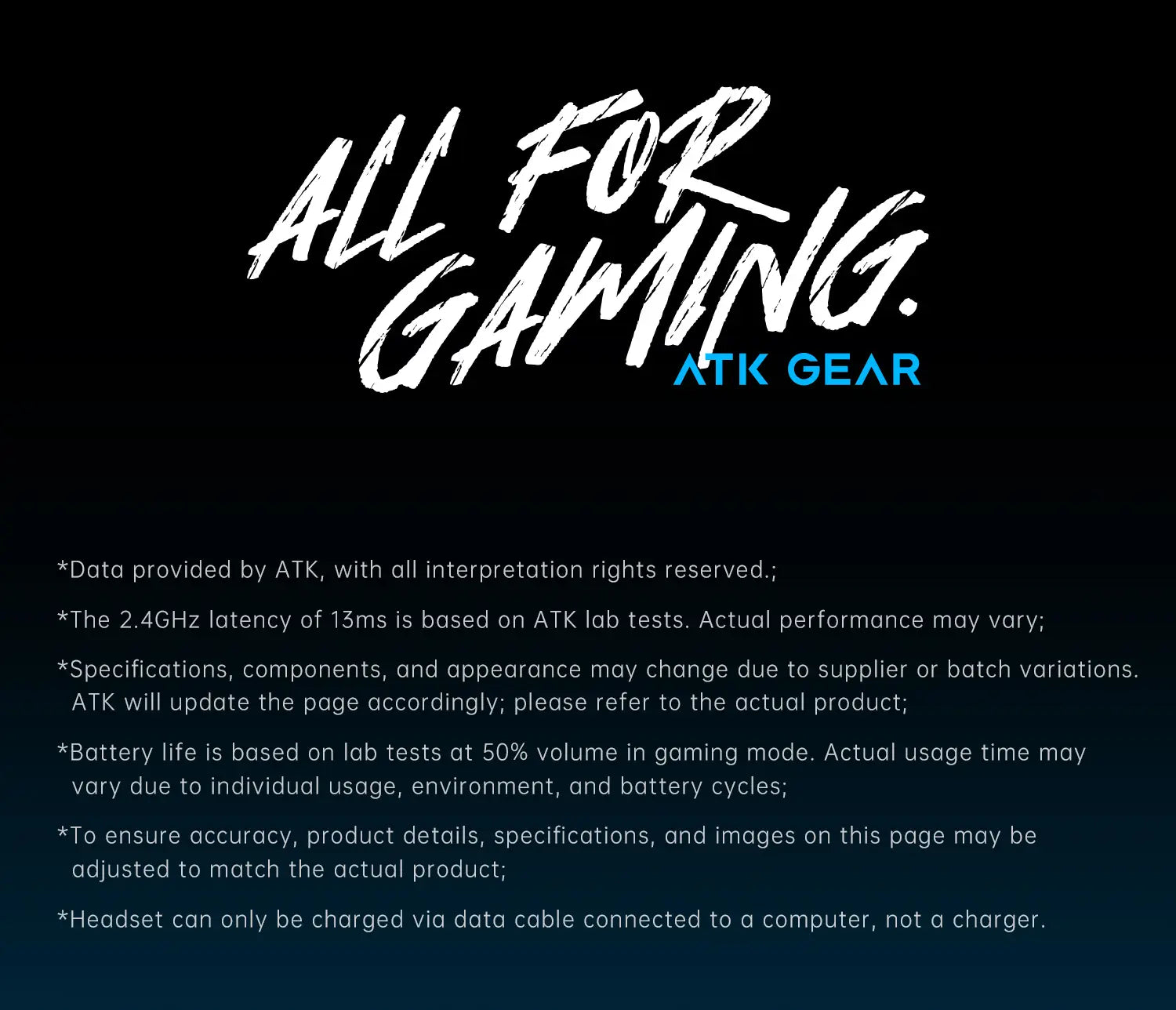 ATK N9 2.4GHz Wireless Gaming Headset with Mic for PS5 PS4 PC Mac Playstation Bluetooth Gaming headphone with Microphone