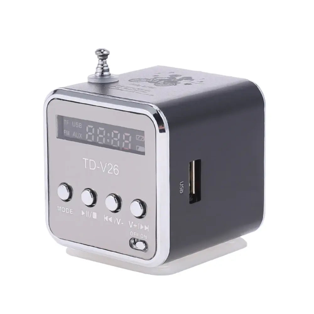 Mini Caixa De Som Bluetooth Speaker Portable Radio FM Sound Box Small Music Wireless Bocina Mp3 Player Coluna Column Blootooth
