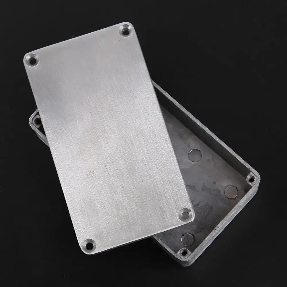 1590B Effects Pedal Enclosure with Screws Aluminum Guitar Effect Cases Holder Replacement Durable Musical Instrument Kit