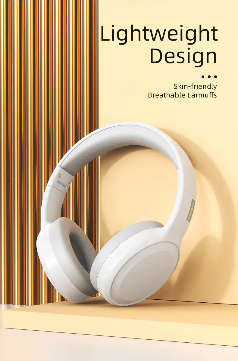 Lenovo TH30 Wireless Headphones Bluetooth 5.3 Earphones Foldable Gaming Headset Sport Headphone with Mic Music Earbuds Original