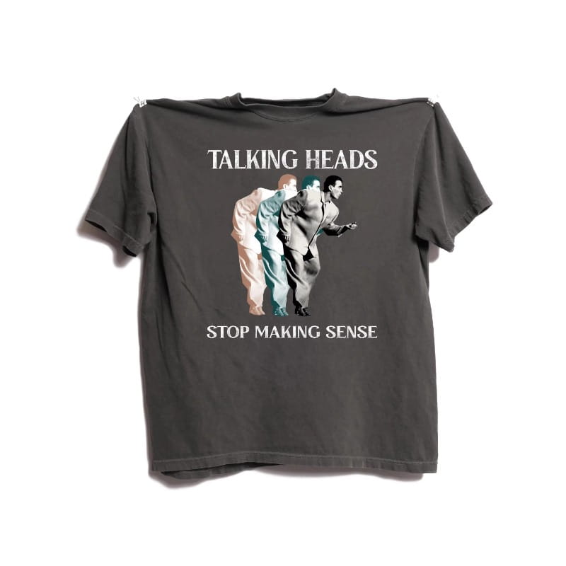 Music pattern T-shirt unisex gift printed T-shirt stop talking nonsense rapper band T-shirt