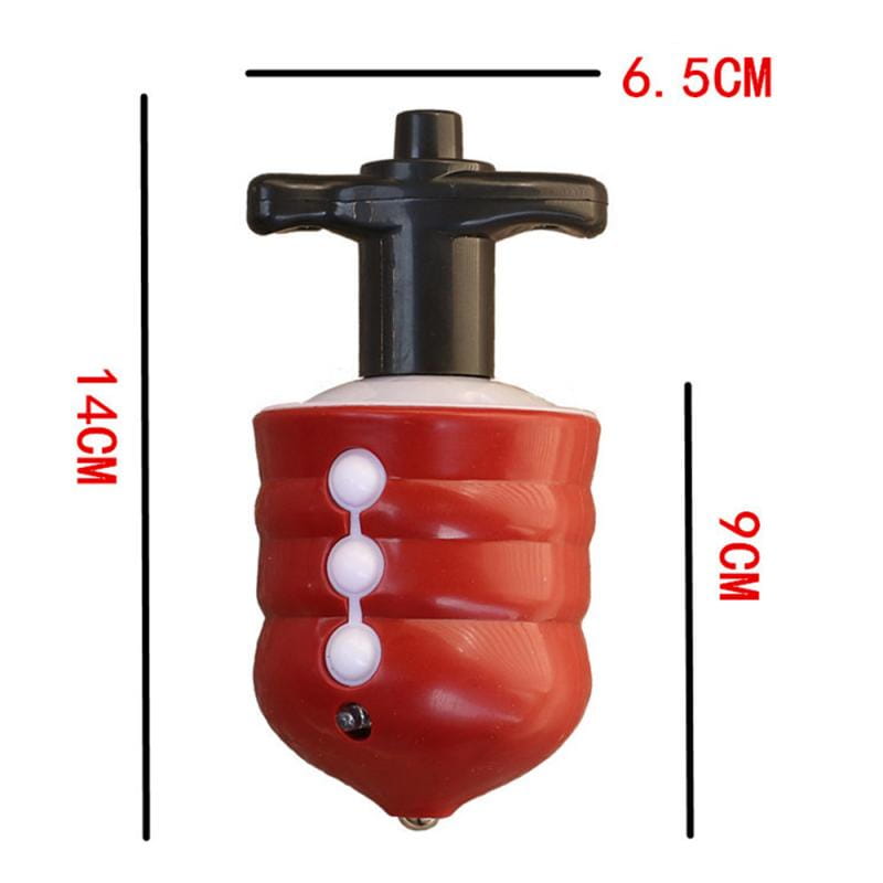 Colorful Flash LED Light Laser Music Spinning Top Wooden Luminous Hand Spinner Classic Gyroscope Toy Kids Boys Girls Christmas