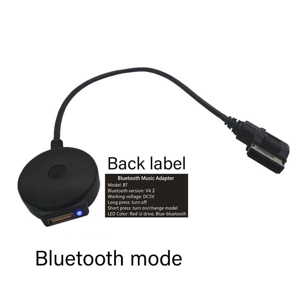 Car Accessories For AMI MDI MMI System Bluetooth Music Adapter Radio Music Bluetooth Device AUX Audio Cable For Mercedes-Benz
