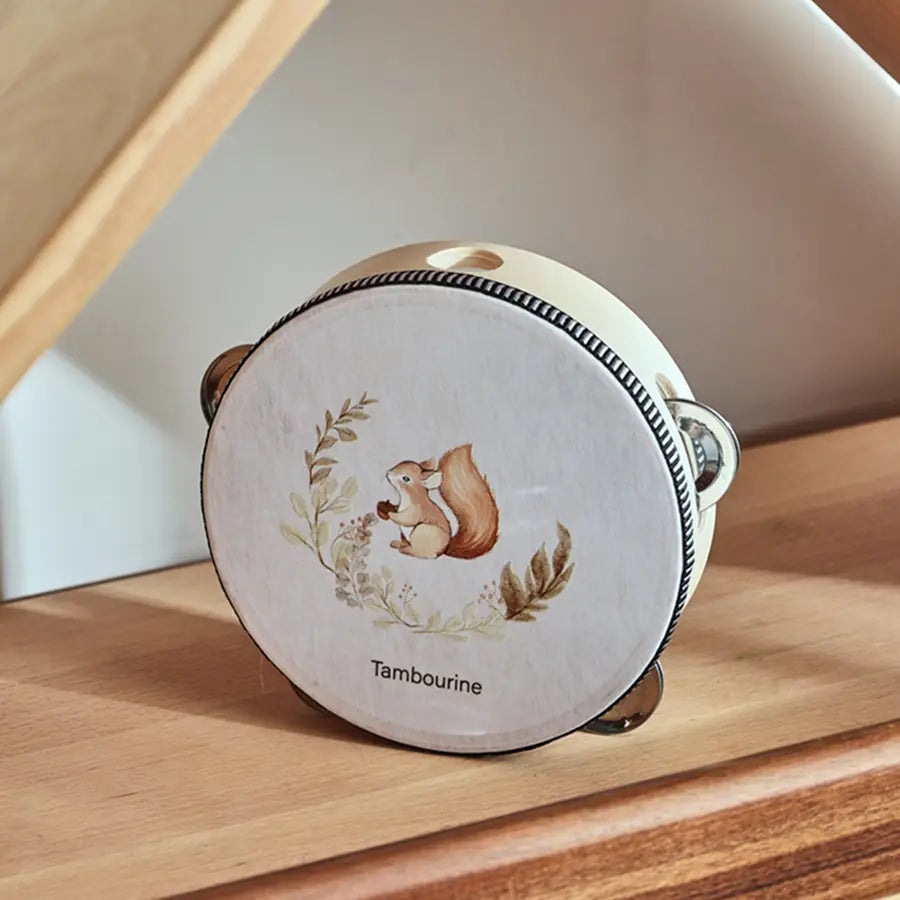 Baby Musical Toys Wooden Bear Rattle Bell Drum Xylophone Percussion Early Educational Instrument Playthings for Toddlers Kids