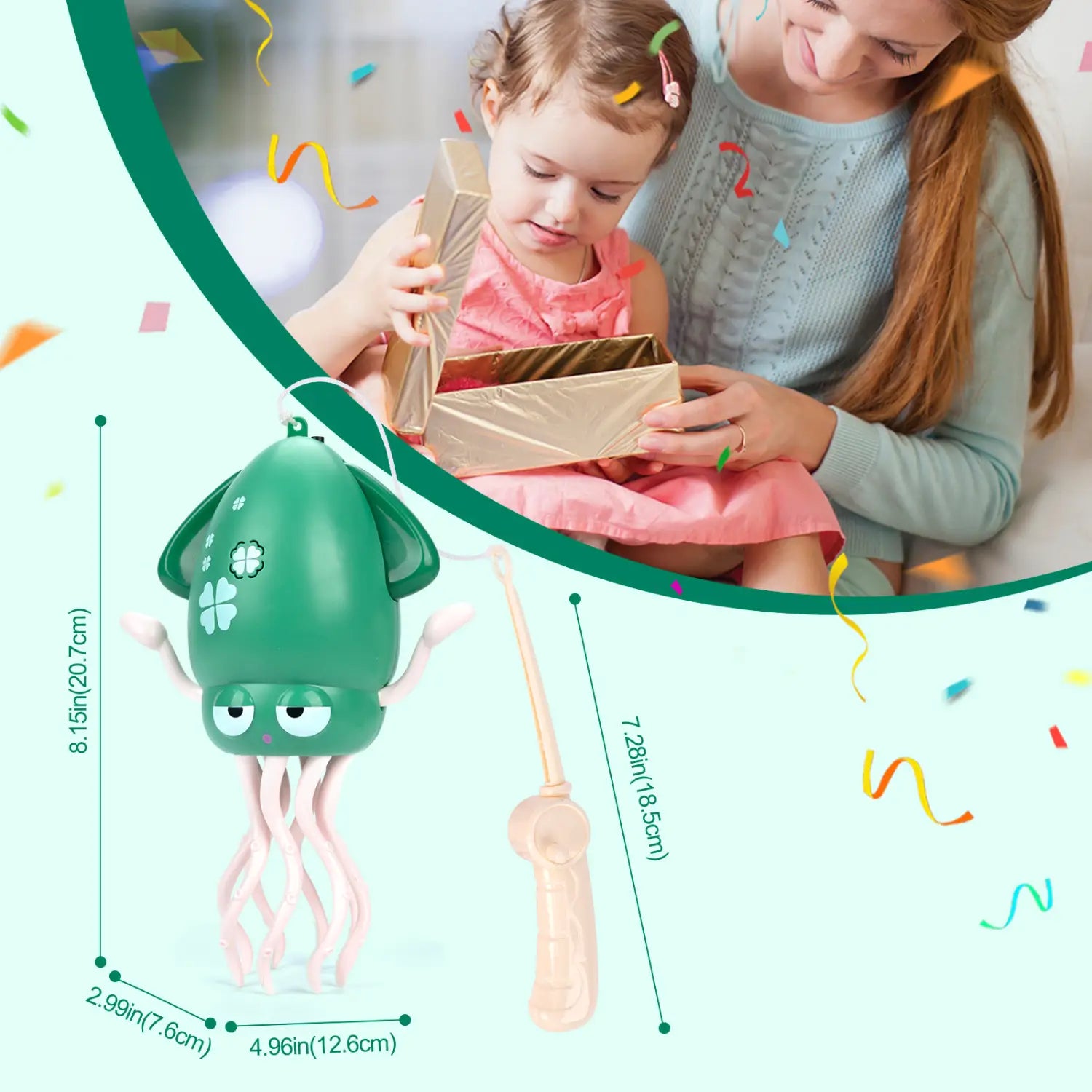 Kid Electronic Pet Toys Dancing Duck&Octopus Musical Penguin Baby Crawling Toys Toddler interactive Toys Tummy Time Gifts
