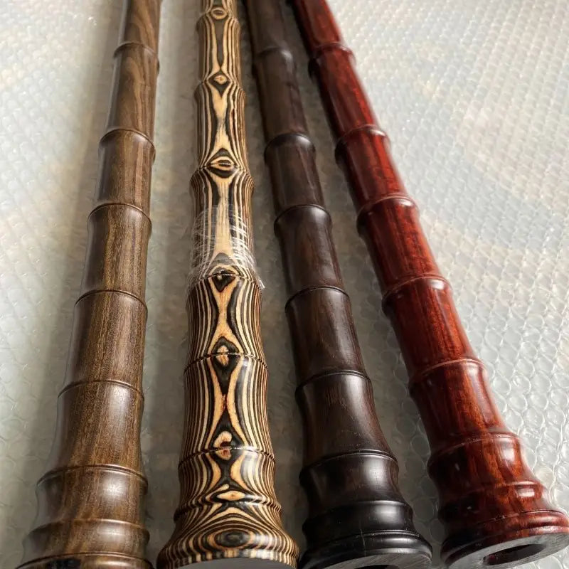 G Key Wooden Xiao Blank Semi Finished Product Xiao Handmade DIY Chinese Vertical Bamboo Flute Tradition Musical Instruments