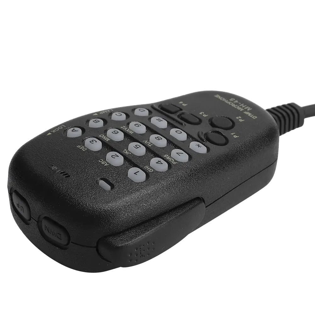 MH-48 DTMF 6PIN Handheld Microphone Hand MIC Equipment Compatible for Yaesu Radio Station Hand Microphone
