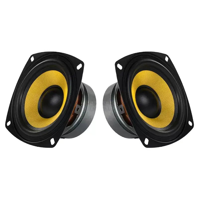 KYYSLB 4 Inch Full Range Speaker Unit 30-80W Home Theater Systems Amplifier LoudSpeaker Car Audio Drive Speakers Unit