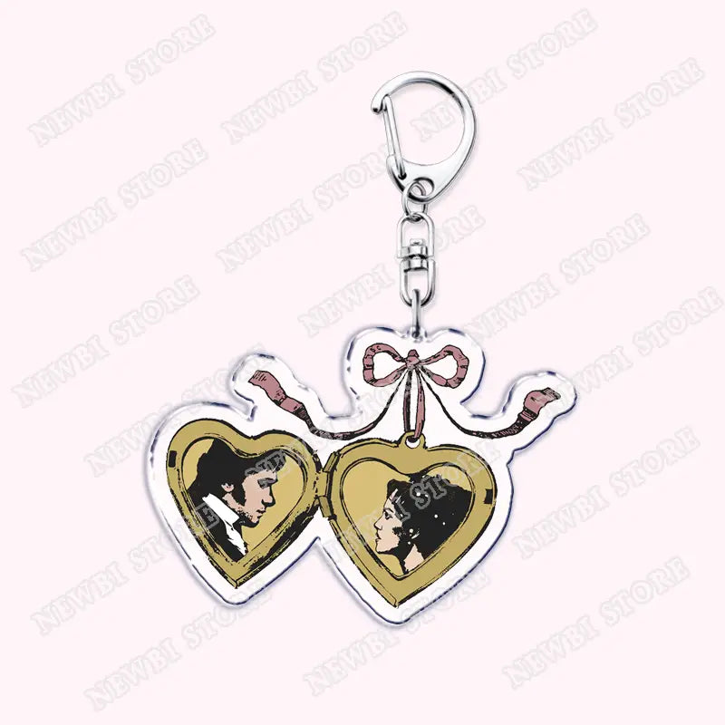 Aesthetic Coquette Pink Keychains for Womens Accessories Ribbon Hot Girl Book Club Bow Flowers Keyrings Friends Lovers Gifts