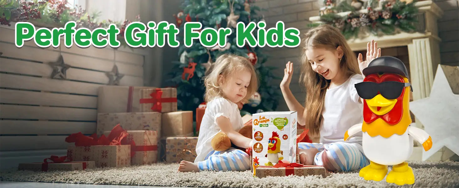 La Granja de Zenon Chicken Baby Toys Dancing Chicken Bartolito Children’s toys Musical Penguin Toys Birthday Gifts
