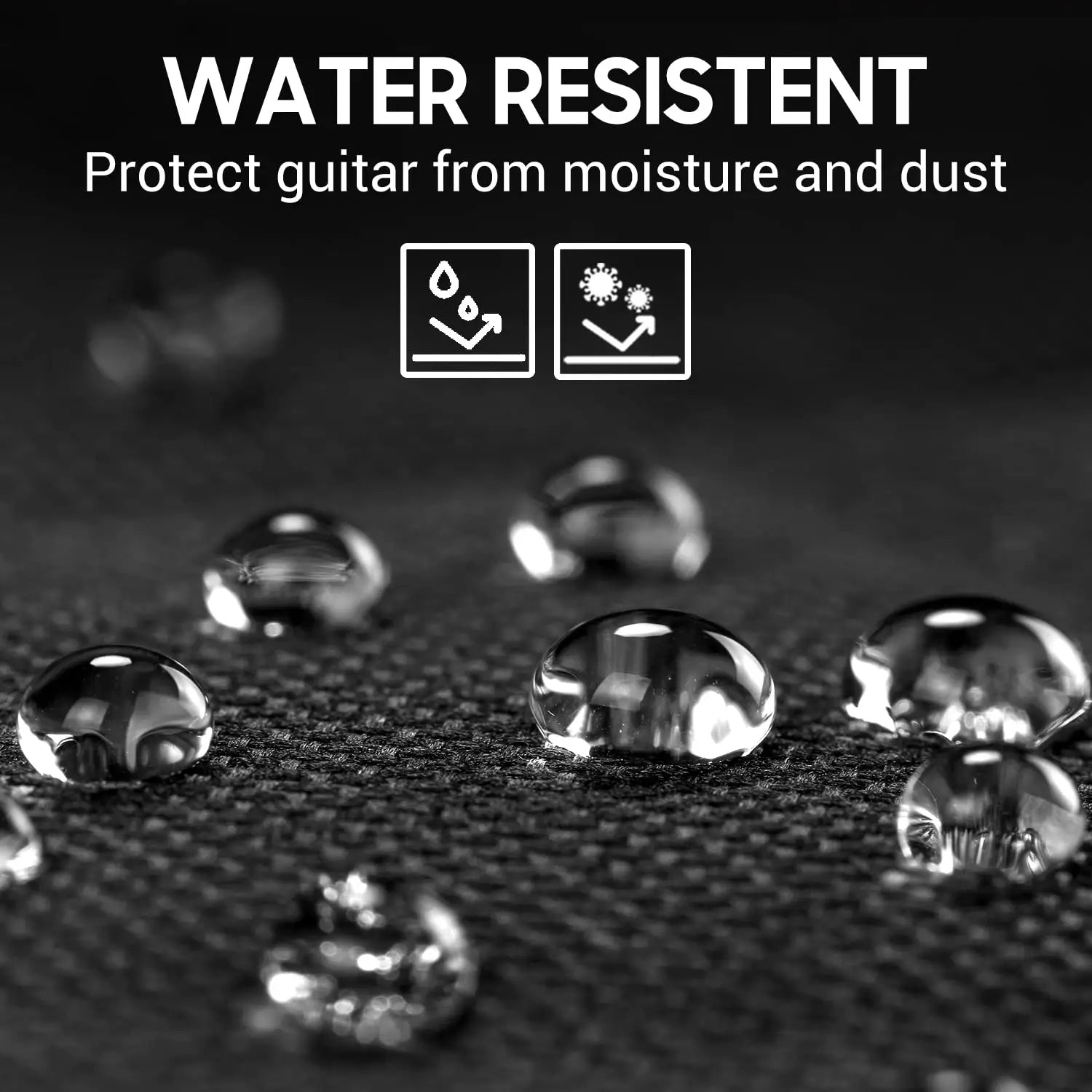 36/39/41’’ inch Acoustic Guitar Bag Thicken Sponge Padding Water Resistent Shoulder Strap Electric / BASS Guitar Case Dust-proof