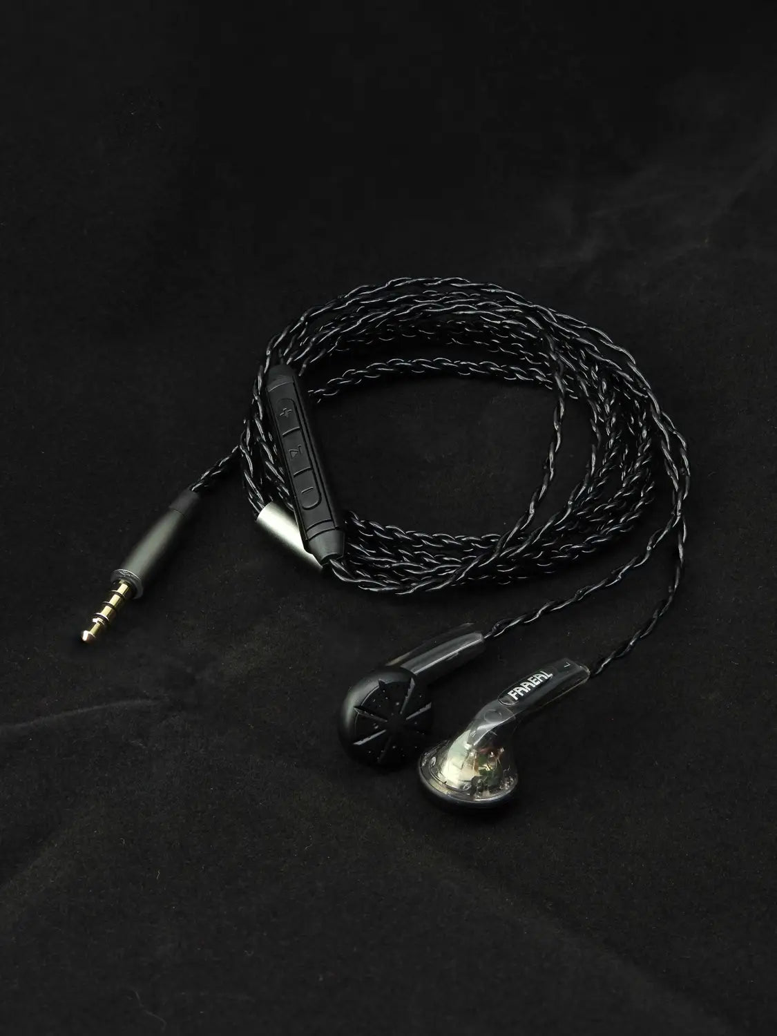 FAAEAL Earphones Iris 2.0 In Ear Earbuds 3.5mm Durable Wired Ear Buds Good Bass Music Headphones Running Sports Gaming Headsets
