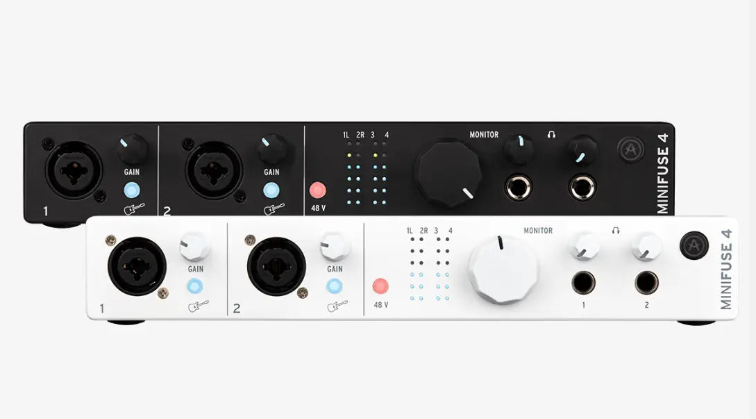 Arturia Versatile desktop MiniFuse 4 audio interface 4in/4out MIDI interface for bands,producers,performers podcasters