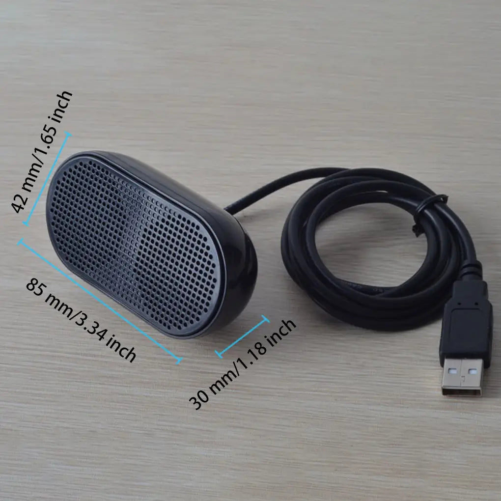 Portable Laptop Mini Speaker Replacement Universal Computer USB Powered Soundbox Music Playing Device Computers Accessories